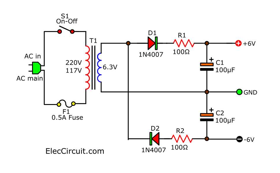 voltage diagram circuit