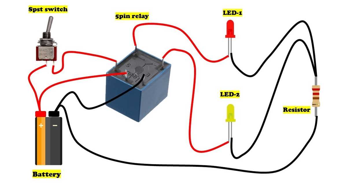 relay 5 pin wiring diagram