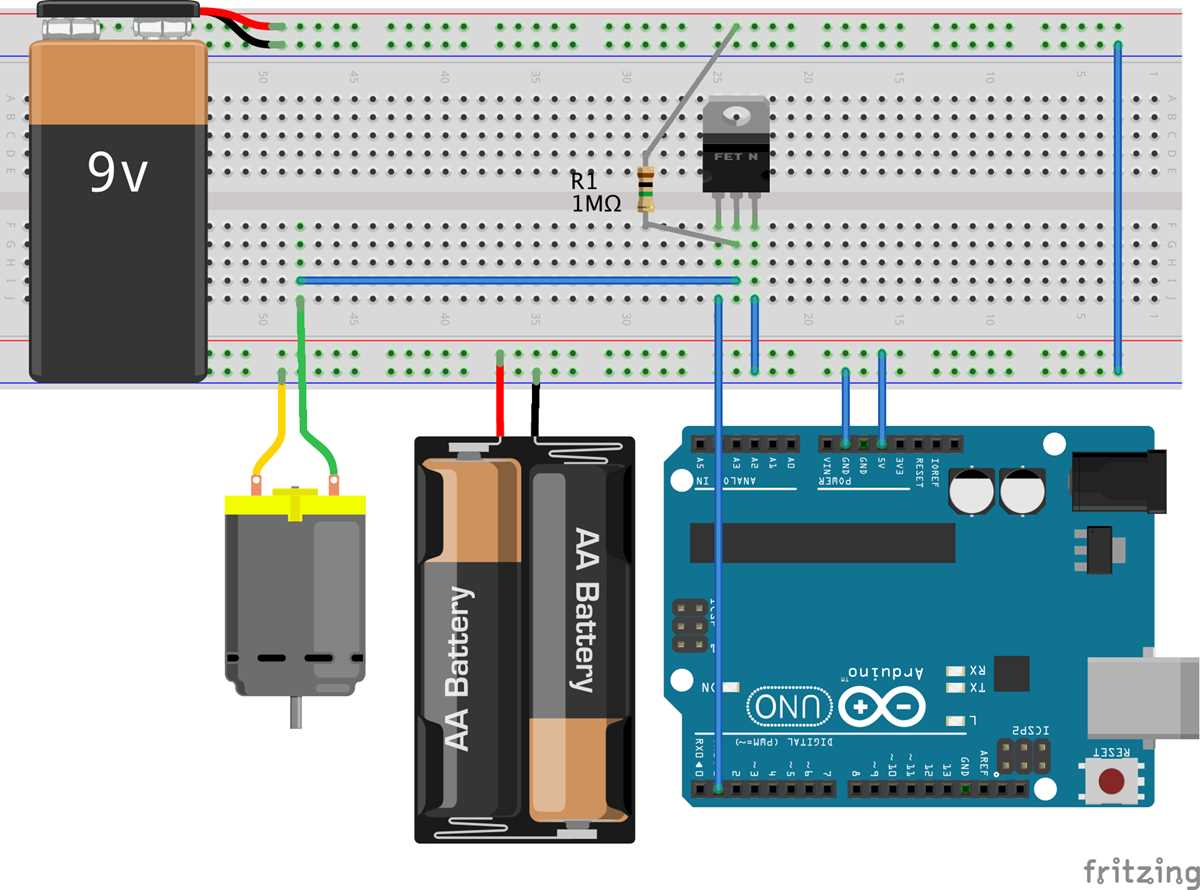 simple robot circuit diagram