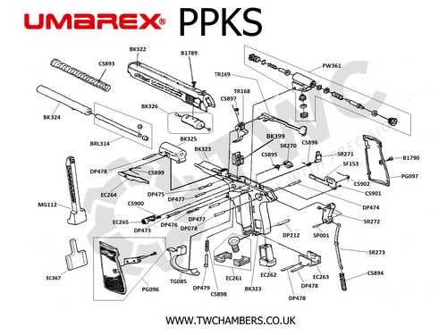 schematic umarex parts diagrams