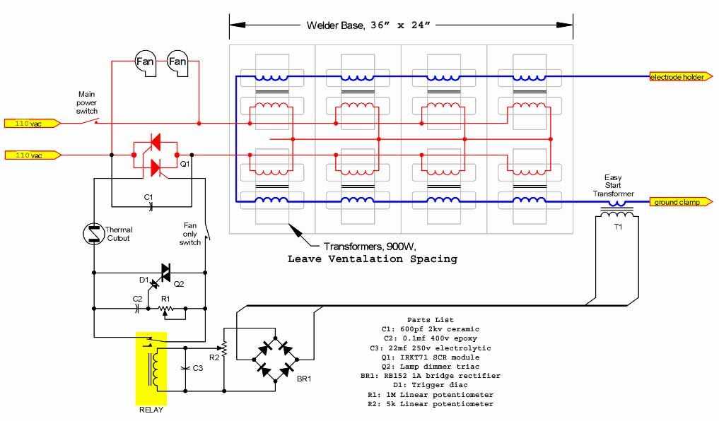 welding circuit diagram
