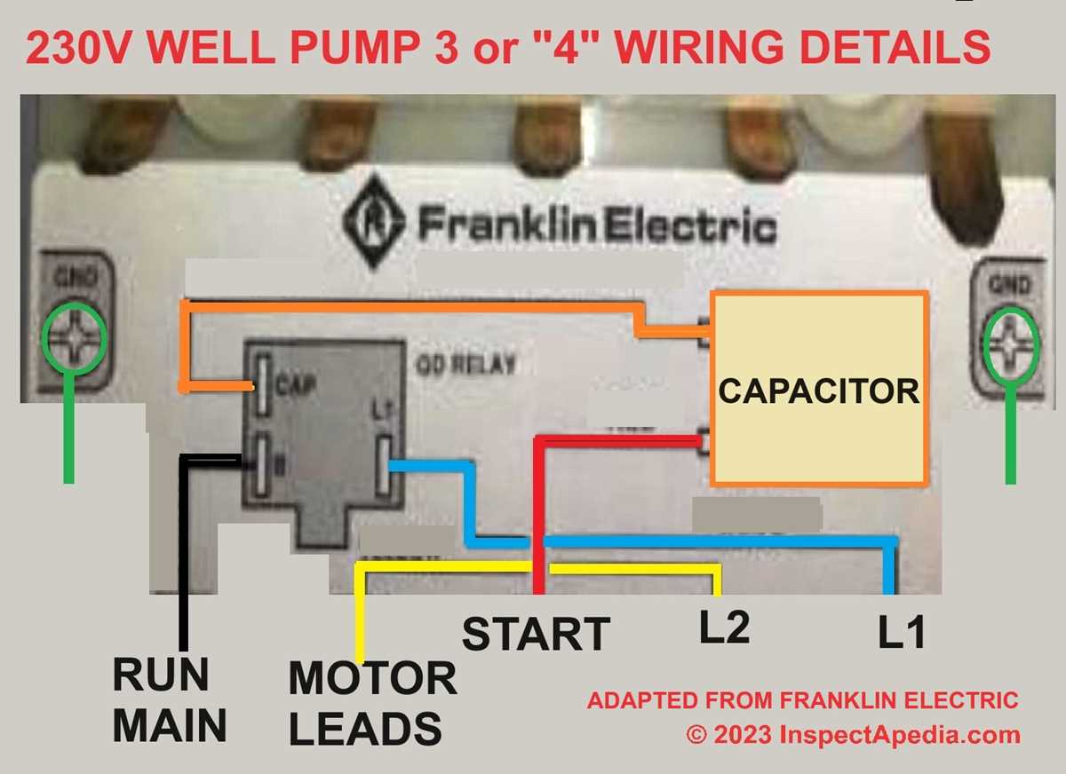 well pump wiring diagram