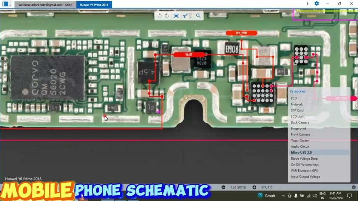 huawei y6 prime 2018 schematic diagram