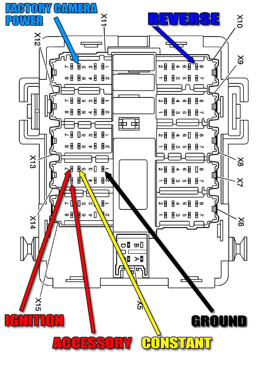 2015 silverado backup camera wiring diagram