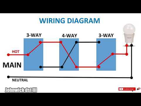 wiring 4 way switch diagram
