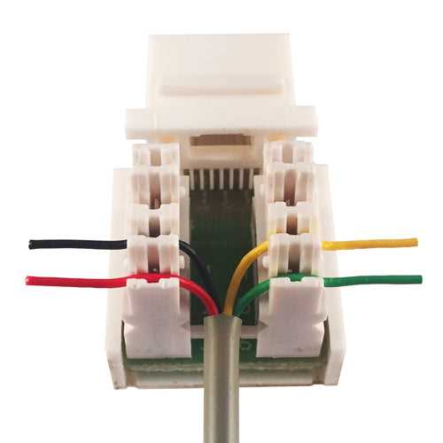 wiring a 2 line phone jack diagram