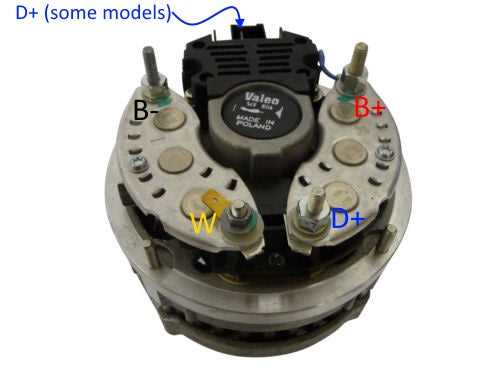 wiring alternator diagram