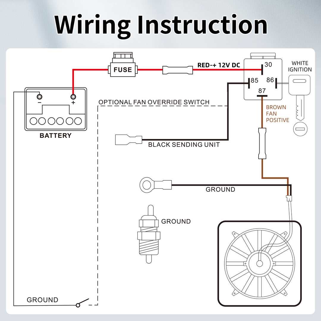wiring diagram fan
