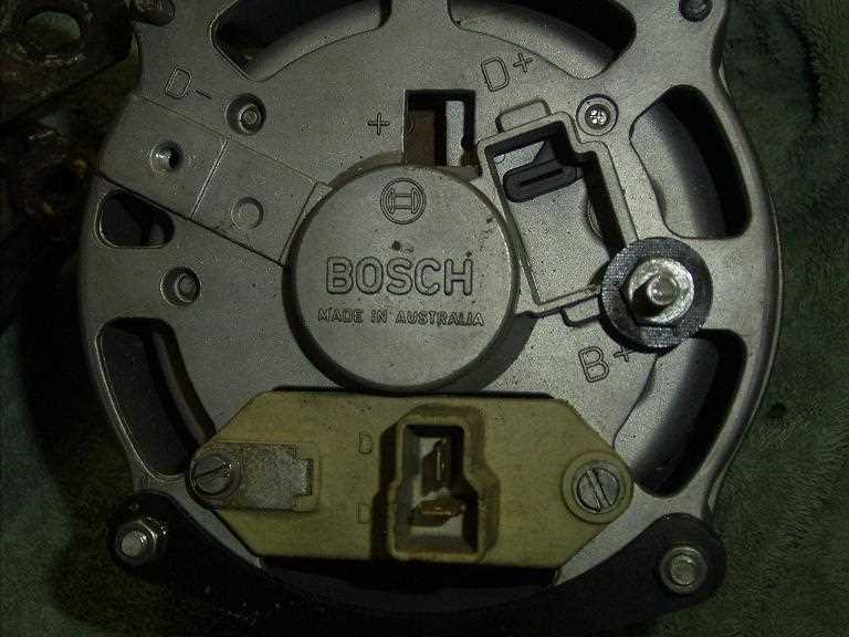 wiring diagram for bosch alternator