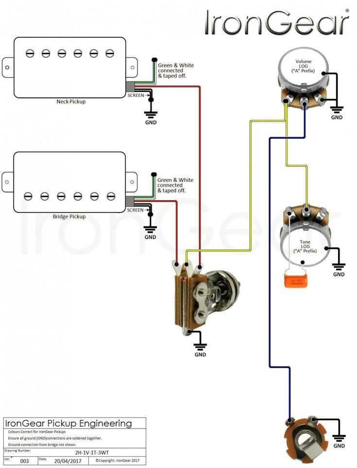 wiring diagram for gibson sg