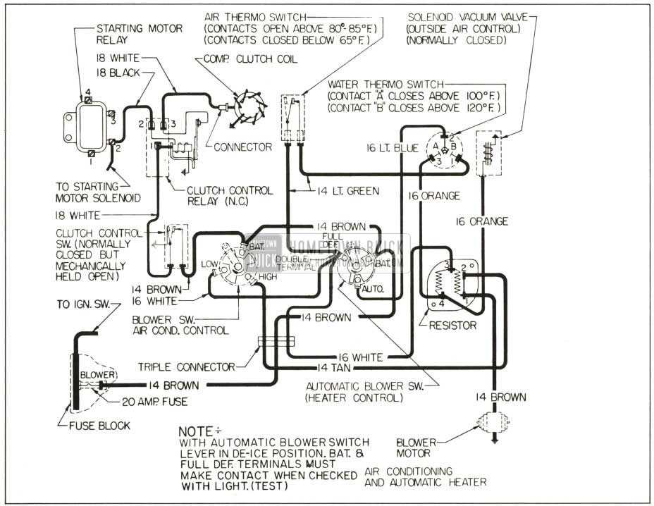 wiring diagram for home air conditioner