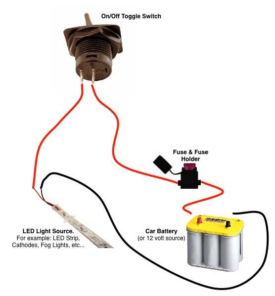 wiring diagram for pot lights