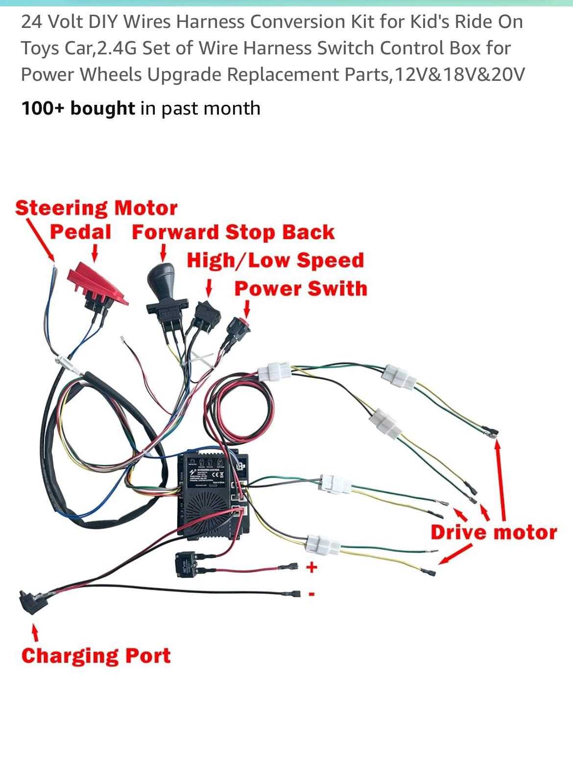 wiring diagram for power wheels