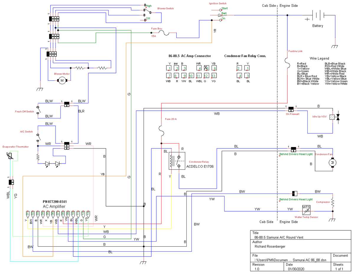 wiring diagram for suzuki samurai wiring diagram for suzuki samurai