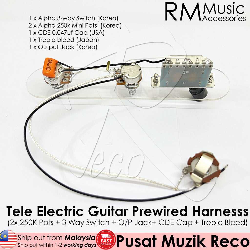 wiring diagram for telecaster guitar