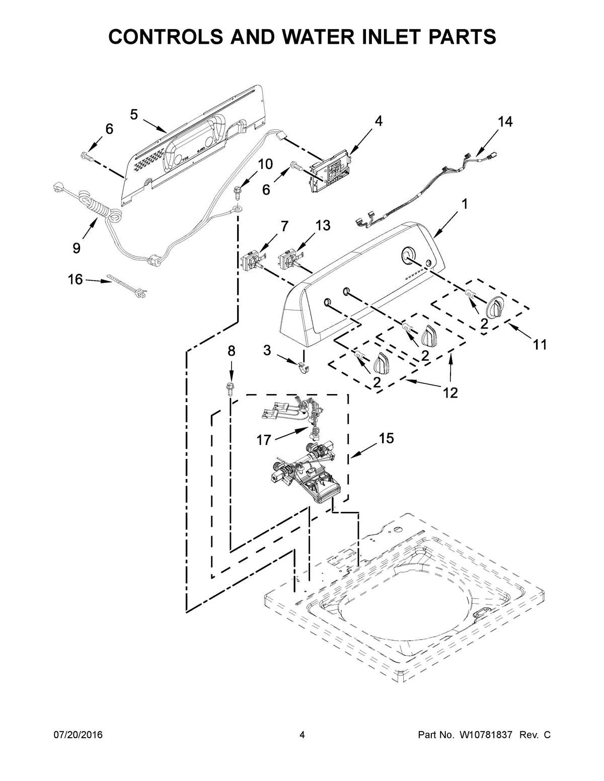 wiring diagram for whirlpool washing machine
