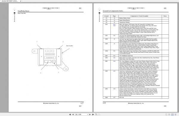 wiring diagram honda odyssey
