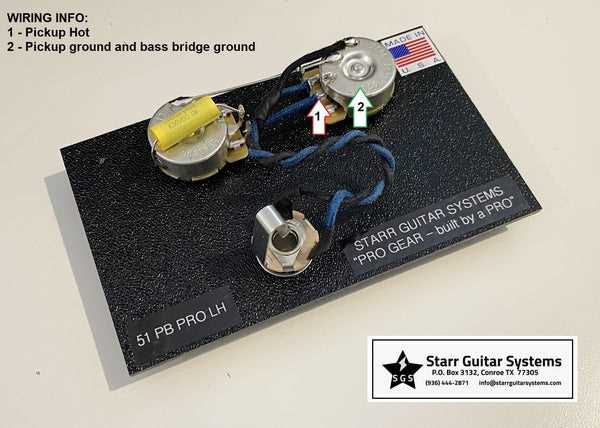 wiring diagram p bass