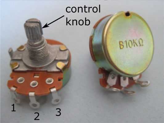 wiring potentiometer diagram