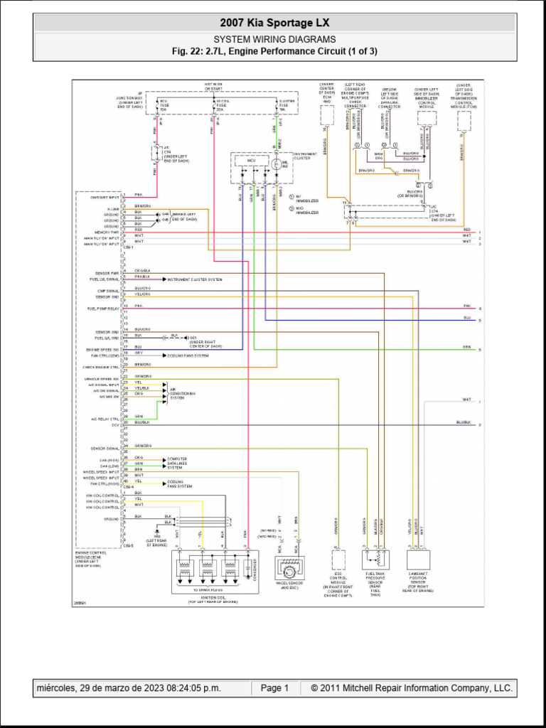 2006 kia sportage radio wiring diagram