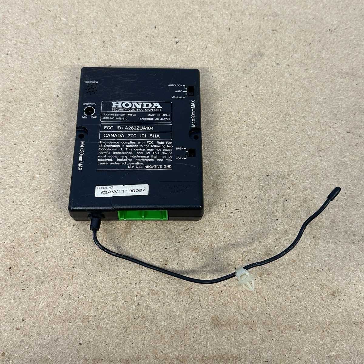 schematic diagram honda accord alarm
