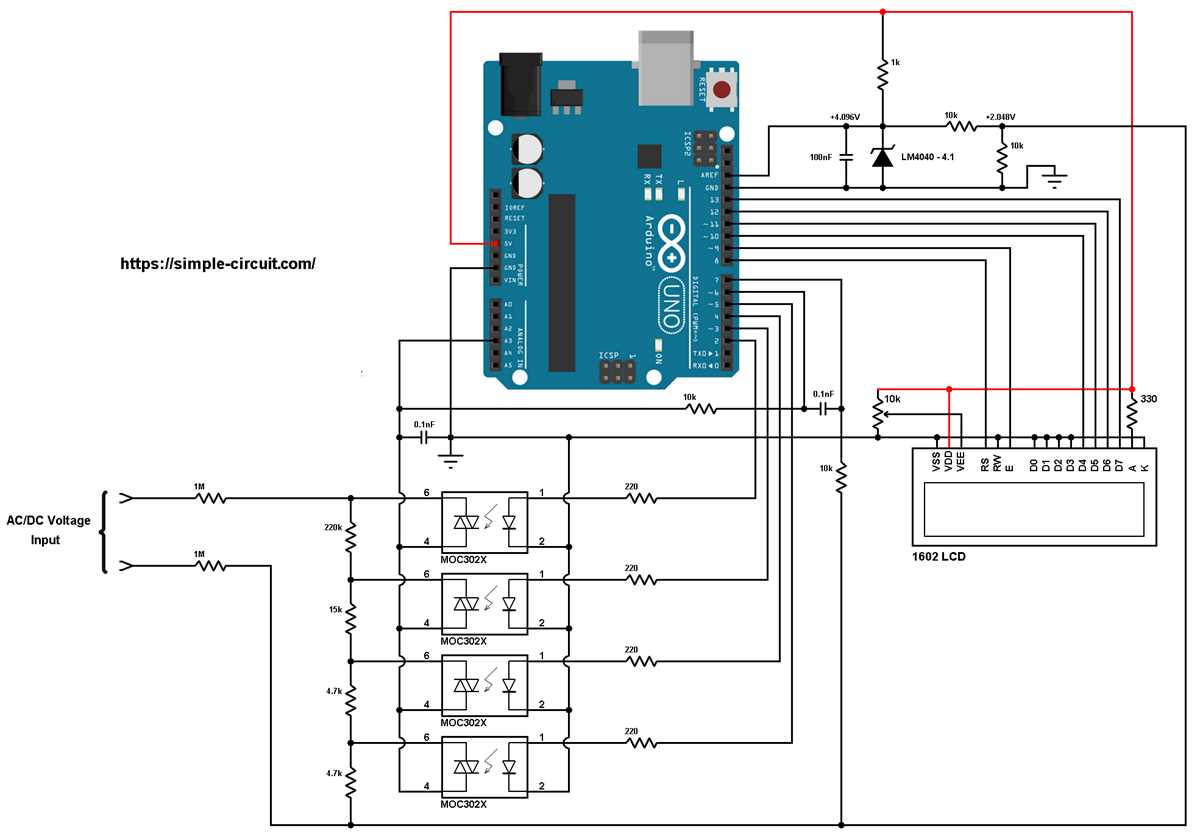 voltmeter in circuit diagram