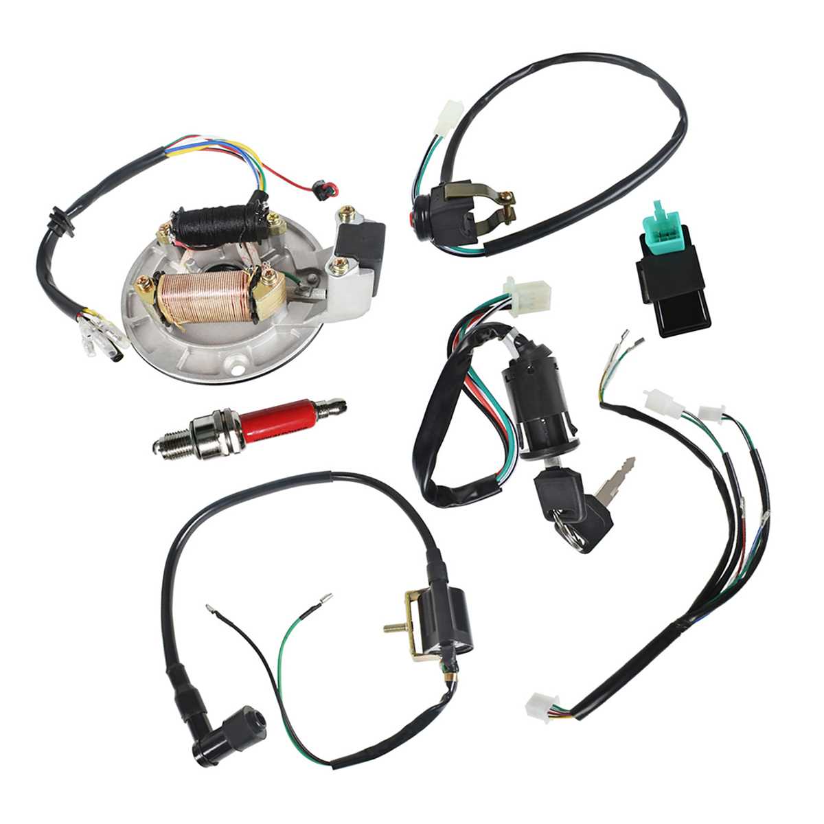 110 pit bike wiring diagram
