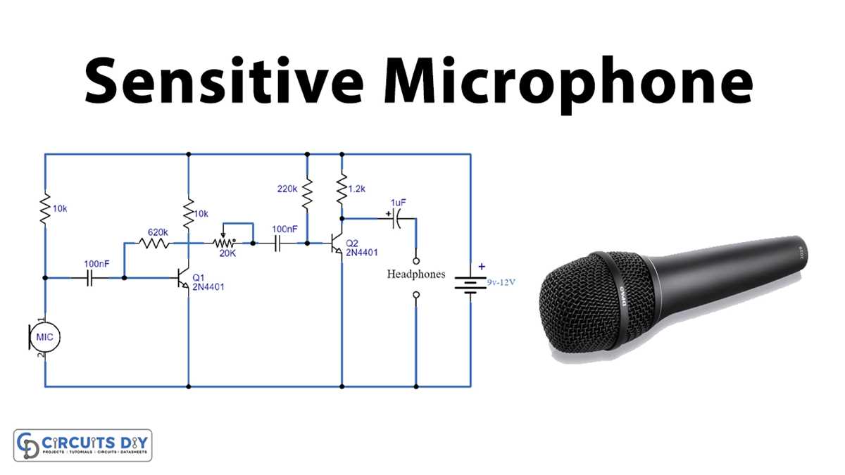 condenser mic circuit diagram