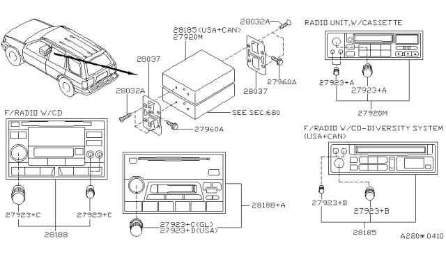 1996 nissan pickup radio wiring diagram