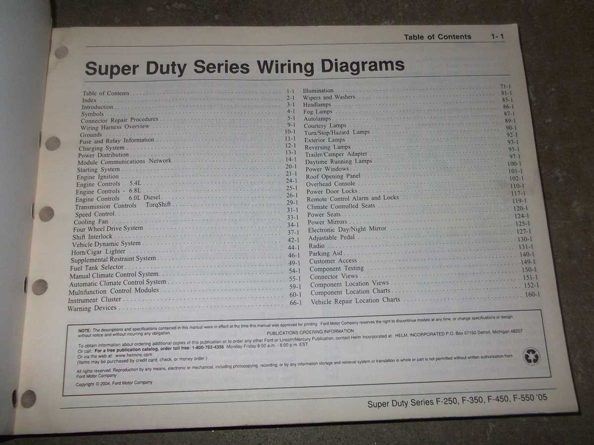 2004 f350 radio wiring diagram