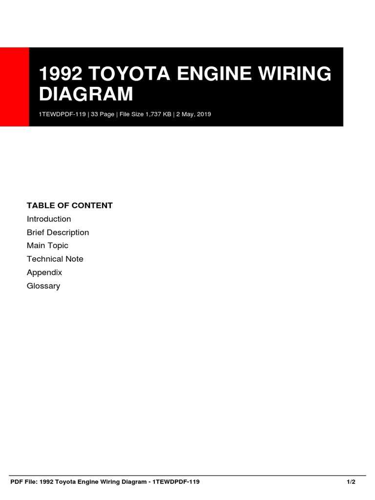 1992 toyota pickup wiring harness diagram
