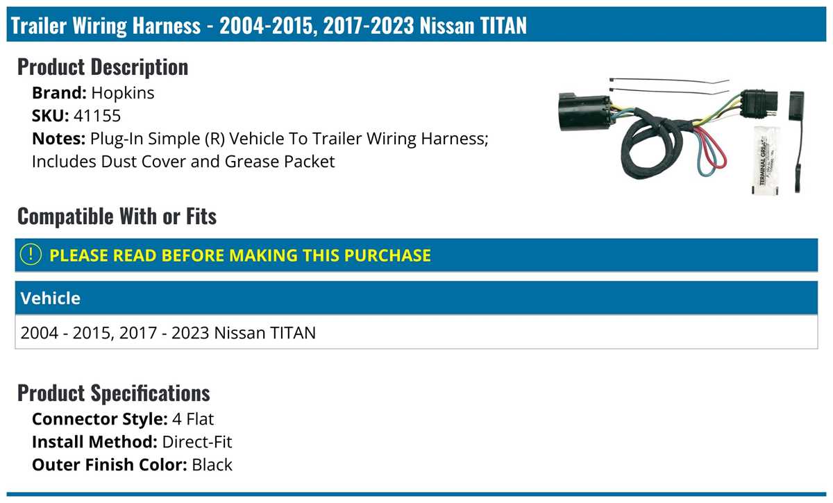 2004 nissan titan trailer wiring diagram