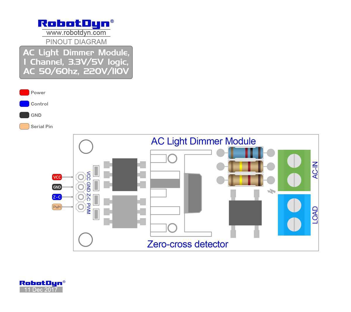 220v ac light dimmer circuit diagram