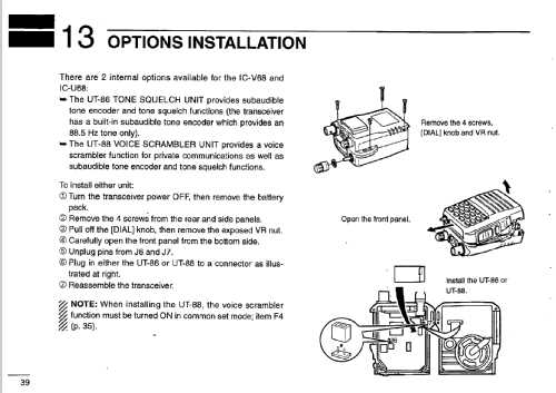 icom v68 schematic diagram