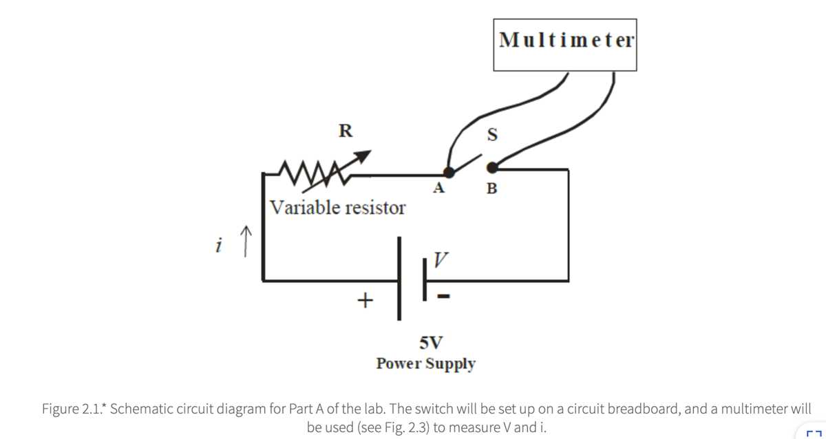 variable resistor in circuit diagram