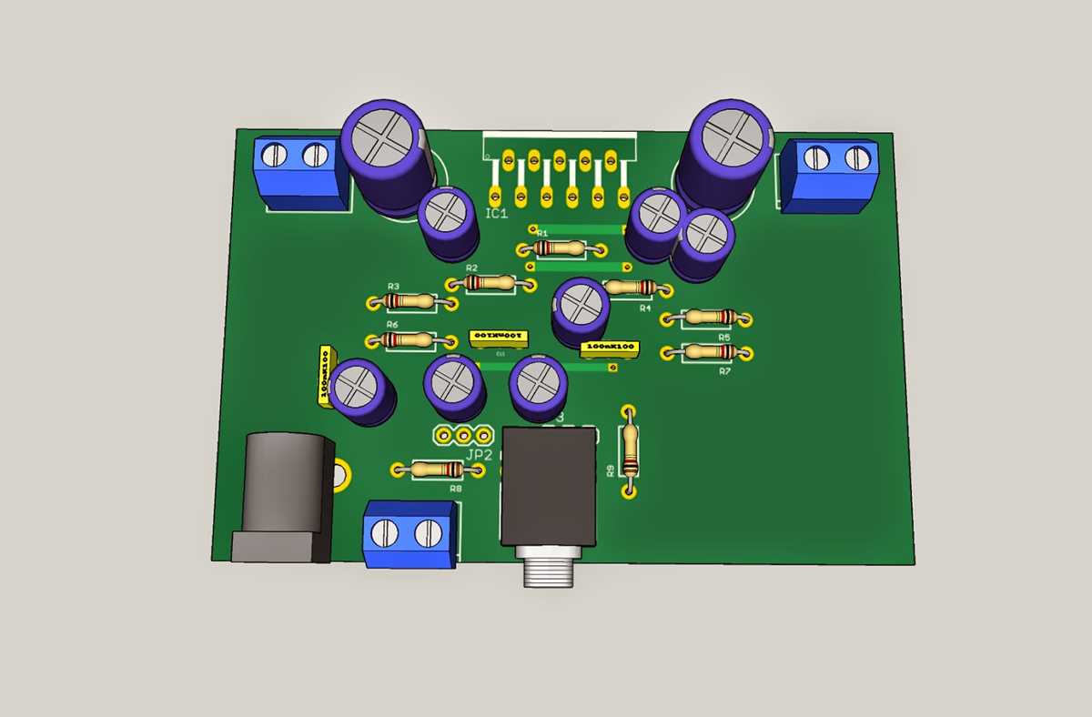 tda2005 schematic diagram