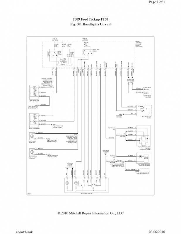 2011 f150 headlight wiring diagram
