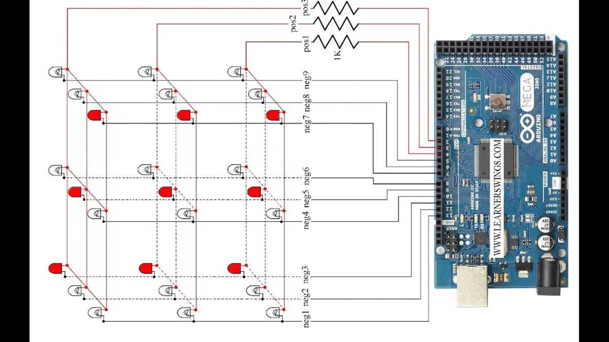 led cube circuit diagram led cube circuit diagram