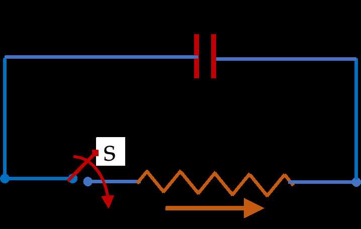simple capacitor circuit diagram