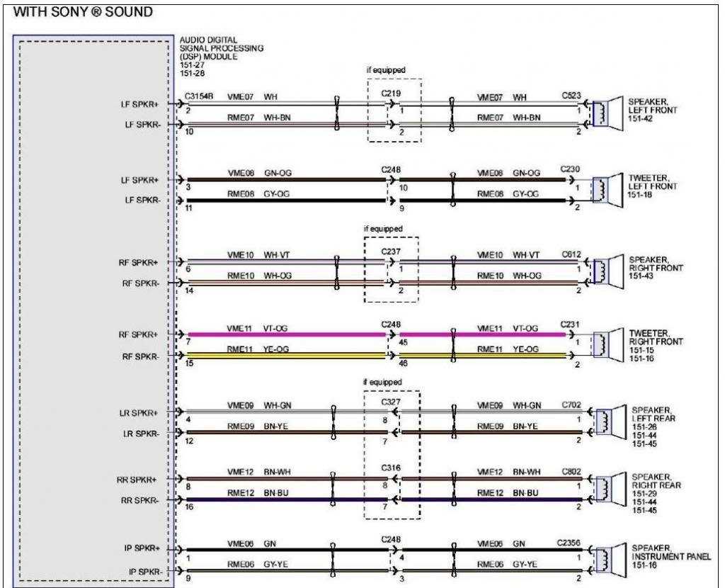 2014 f150 radio wiring diagram