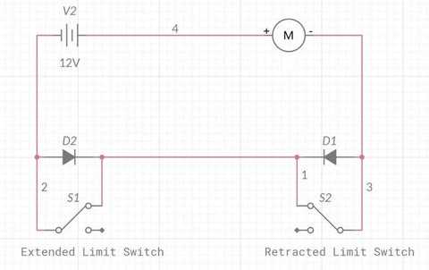 limit switch schematic diagram