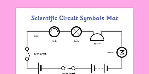 symbol for light bulb circuit diagram