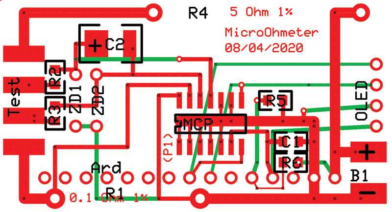ohm meter circuit diagram