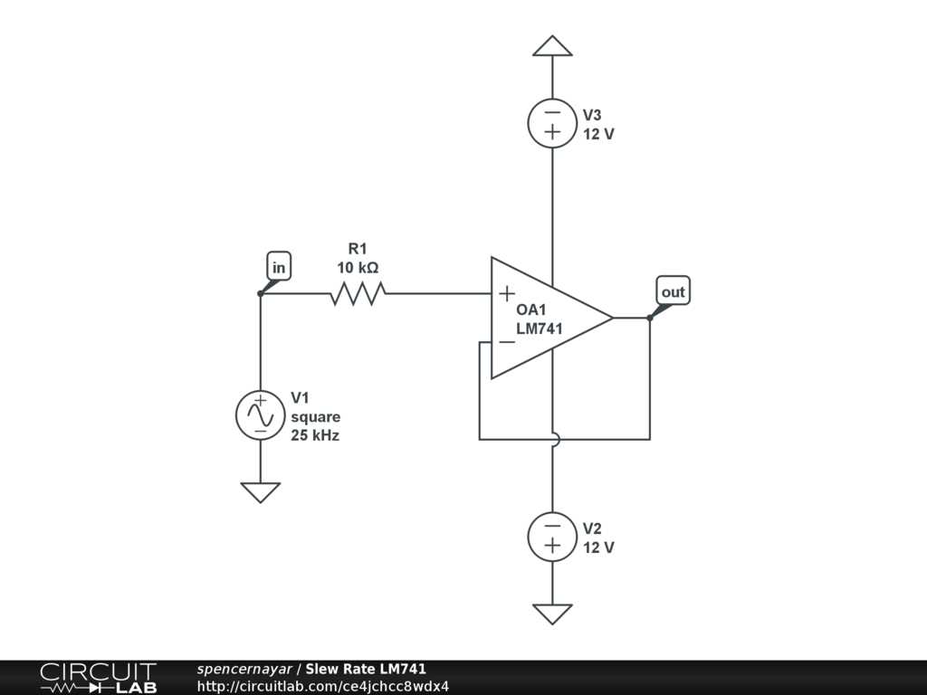 slew rate circuit diagram