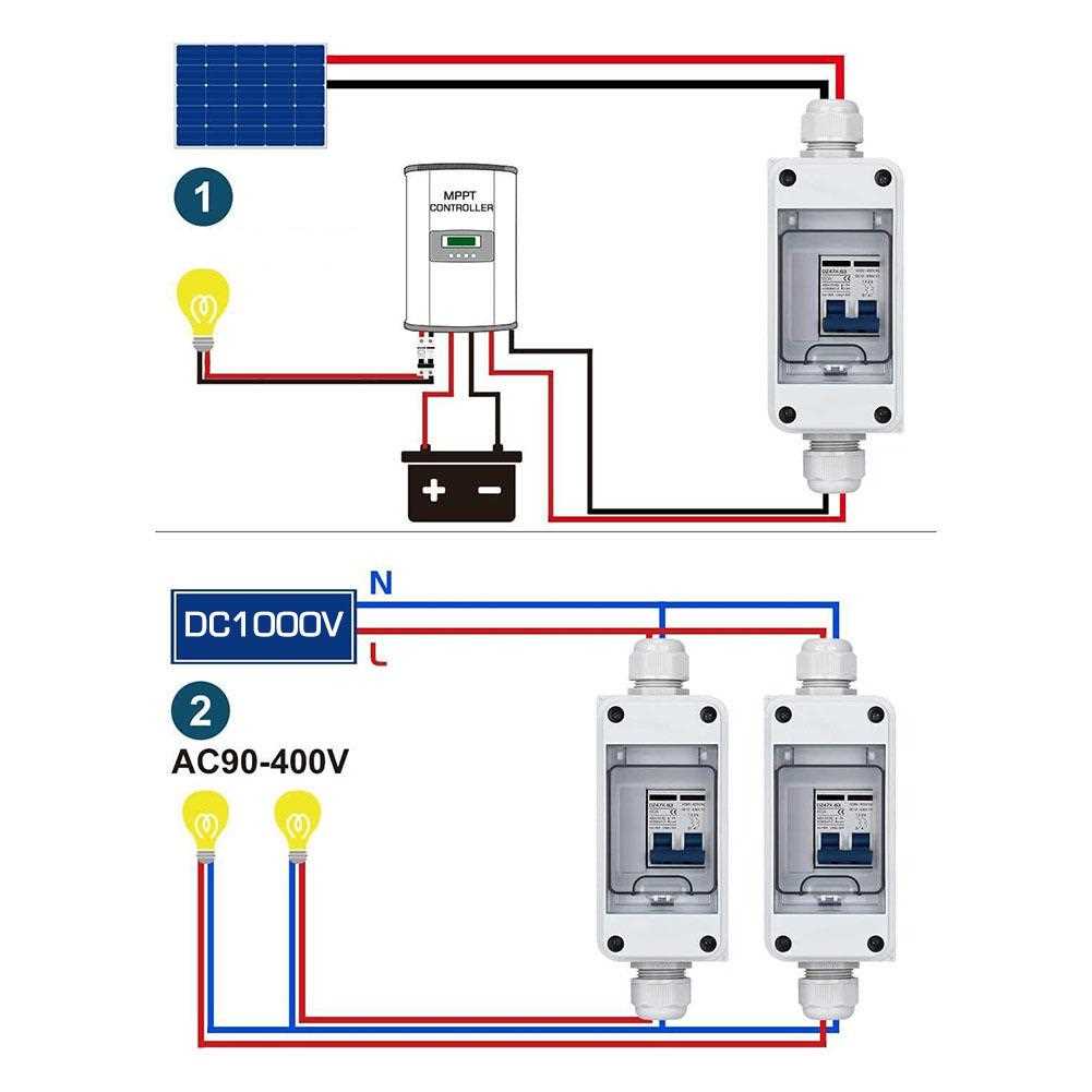 2 pole circuit breaker wiring diagram