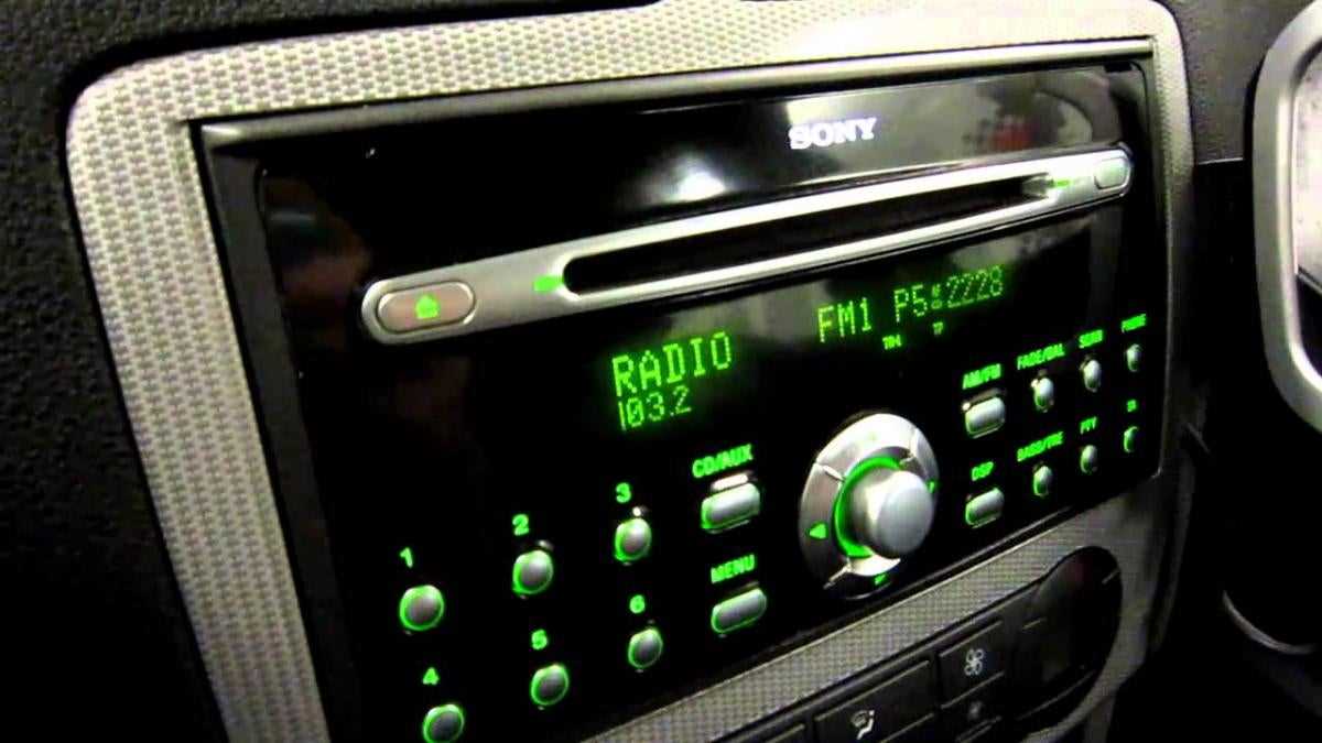 sony radio wiring diagram