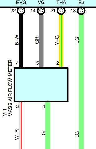 maf sensor wiring diagram