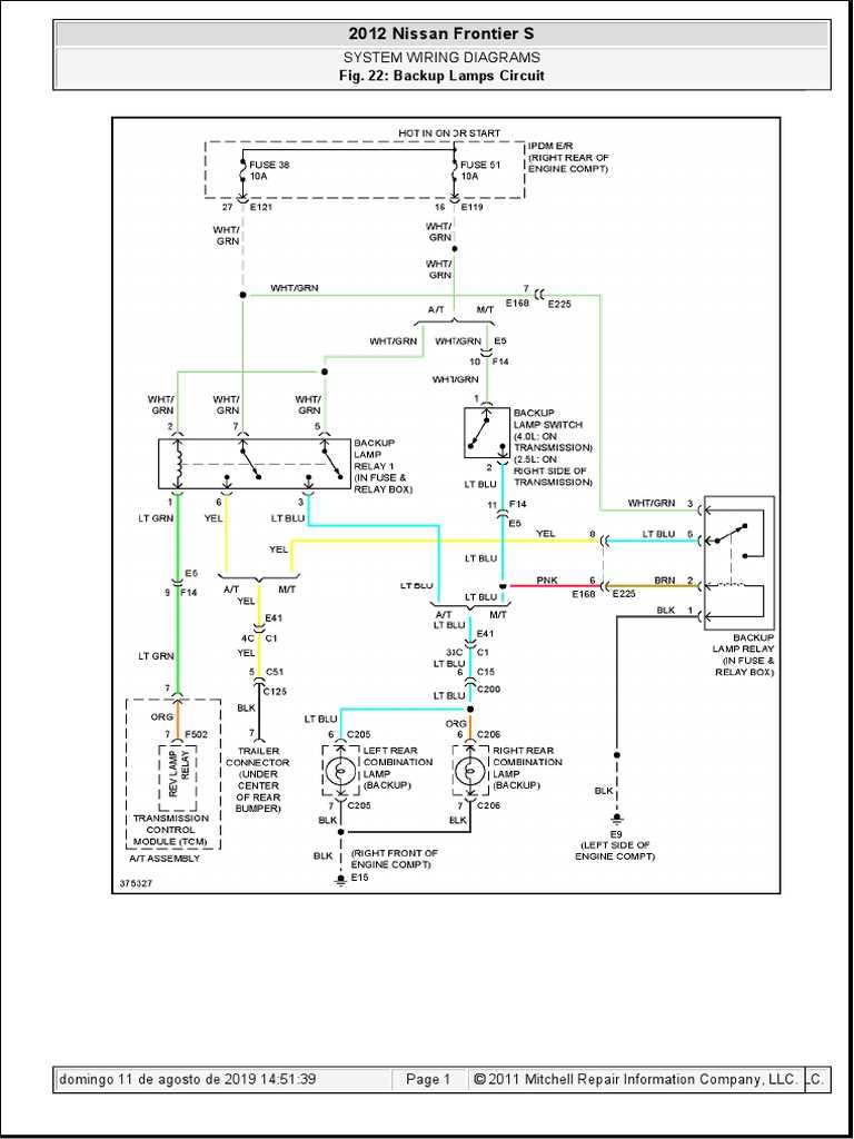 nissan wiring diagrams