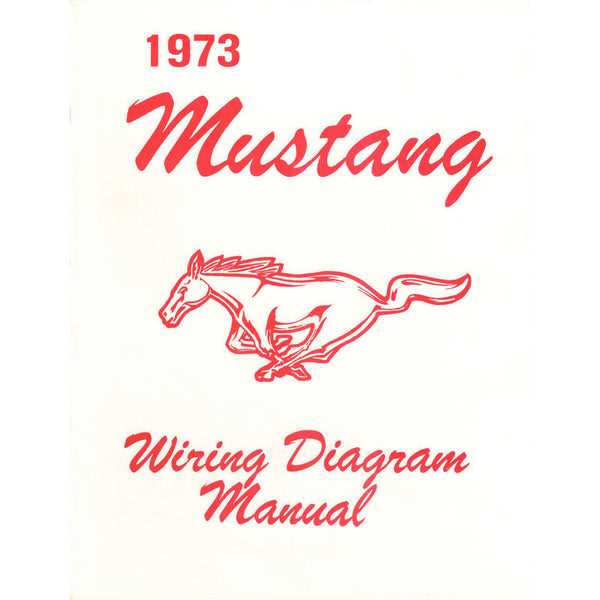 1973 mustang wiring diagram