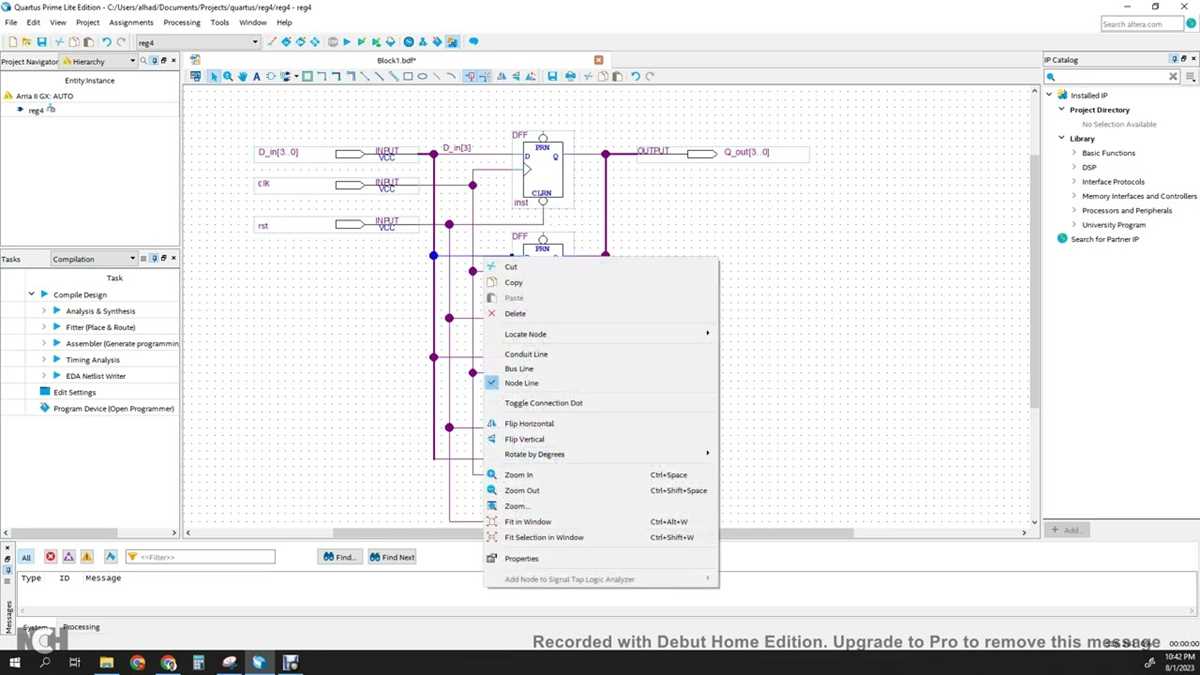 block diagram schematic quartu